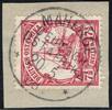 Briefmarken 1906 DOA Briefstück ° Mahenge 20/5/08 Luxus Michel 32 Kaiseryacht / 273