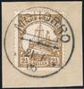 Briefmarken DOA Briefstück ° Mohorro 21/7/06 Luxus Michel 22 Kaiseryacht / 286 -