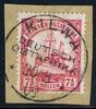 Briefmarken 1906 DOA Briefstück ° Kilwa 20/8/09 Luxus Michel 32 Kaiseryacht / 284