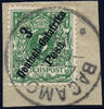 Briefmarken DOA Michel 7 Briefstück ° Bagamoyo / 246 -