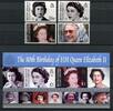 Briefmarken BIOT 2004 Geburtstag QE II Königin Elisabeth II. Royalty 400-403 Block 25 MNH -
