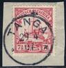 Briefmarken 1906 DOA Briefstück ° Tanga 29/4/07 Luxus Michel 32 Kaiseryacht / 270