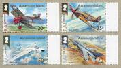 Briefmarken Ascension 2018 Royal Air Force RAF Flugzeuge Luftwaffe Militär 1346-1349 MNH -