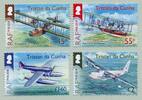 Briefmarken Tristan da Cunha 2018 Royal Air Force RAF Luftwaffe Flugzeuge 1297-1300 MNH -