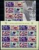 Briefmarken Sierra Leone WWF Affen Monkeys Kleinbögen Mini Sheets MNH -