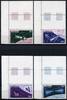 Briefmarken Space Raumfahrt 1966 Kamerun Cameroun Vostok Gemini 449-452 Eckrand MNH/1149 -