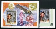 Briefmarken Kongo Kinshasa 2003 Lindberg Flugzeuge Airplane Aircraft Block 167 MNH -