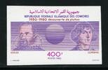 Briefmarken Astronomie Astronomy 1980 Comores Komoren Kopernikus Kepler 607 U Imperf / -