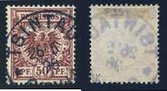 Briefmarken Kiautschou Michel V 50 d ° Tsintau China 26/5/98 Luxus Signiert Grobe / 93 -