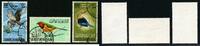 Stamps Jordan Birds Ornate Hawk Eagle Grey-Headed Kingfisher Bush Shrike Used £142 -