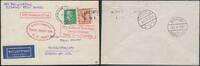 Stamps Catapult Germany Airmail Cover Sea Post SS Bremen Berlin Ship to Shore/ 683 -