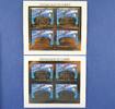 Stamps Space 1987 Guinea Halley`s Comet Komet Perf + Imperf Mini Sheets MNH/915 -