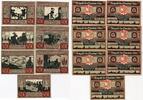 Provinz Sachsen, 7x 50 Pf Stendal - Stadt, -