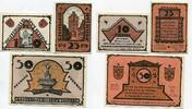 Mecklenburg-Schwerin, 10, 25, 50 Pf Teterow - Stadt, -