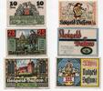 Mecklenburg-Schwerin, 10,25,50 Pf Dassow - Stadt, -