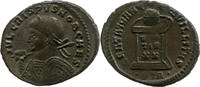 Römisches Kaiserreich, Follis, Trier Crispus, 316/317-326: BEATA TRANQVILLITAS, -