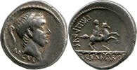 Römische Republik, Denar, Rom L. Marcius Philippus, -