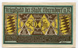 Württemberg, 50 Pf Oberndorf a. N. - Oberamtsstadt, -