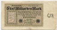 Weimarer Republik, 5 Mia. Mark -
