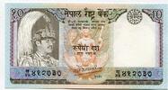 Nepal, 10 Rupees Geldschein Banknote -