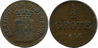 Oldenburg, ½ Grote Paul Friedrich August, 1829-1853, -
