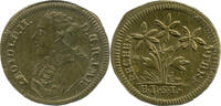 Nürnberg, Rechenpfennig v. E. L. S. Lauer (1762-1833) Leopold II./3 Blumen, -