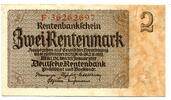 Drittes Reich, 2 Rentenmark -