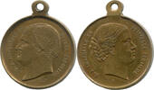 Frankreich, Medaille, signiert CT Napoleon III., 1852-1870: Heirat von Maria Clotilde von Savoyen am 30.1., -