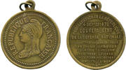 Frankreich, Medaille Proklamation der Republik am 4.9., -
