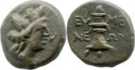 Eumeneia - Phrygien, Bronze Stadtgöttin//Feueraltar, -
