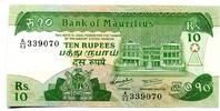 Mauritius, 10 Rupees Geldschein, Banknote, -