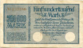 Baden, 500 Tsd. Mark Freiburg/Brsg. - Stadt, -