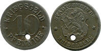 Baden, 10 Pf Heidelberg - Stadt, -