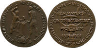 BRD - Deutschland, Medaille v. Rudolf Hauck (B. H. Mayer, Pforzheim) Jahreswende 1960/61: 90jähriges Firmenjubiläums, -