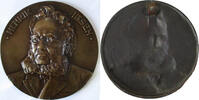 Einseitige Plakette Henrik Ibsen (1828–1906), -