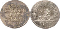Löwenstein-Wertheim-Virneberg / Freudenberg, Denkgroschen Johann Carl Ludwig & Friedrich Carl gemeinsam, 1796-1806, -