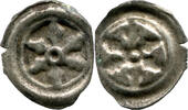 Mainz, Ebtm., Hohlpfennig Adolf I. von Nassau, 1373-1390 -