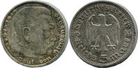 Deutsches Reich - Drittes Reich, 5 Reichsmark 1935 A, Hindenburg ohne Ha... 14,00 EUR  Excl. 15,00 EUR Verzending