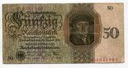Deutsches Reich - Weimarer Republik, 50 Reichsmark Unterdruck X, -