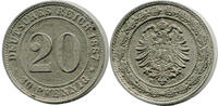 Deutsches Reich: Kaiserreich, 20 Pfennig -