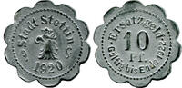Pommern, 10 Pfennig Stettin - Stadt, -