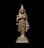 Asian art Rare early South Indian bronze figure of Parvati, pre 18th cent -