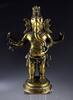 Asian art Attractive South Indian bronze figure of the standing Ganesha! -