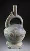 Ancient art Rare Ancient Pre-Columbian Preruvian Chim Stirrup vessel! -