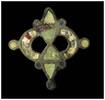 Ancient art Finely crafted 'milifiore' style brooch, Roman 2nd.-3rd. cent. AD -