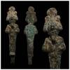 Ancient art Fine bronze figure of Osiris, Late period, 7th.-4th. cent. BC -