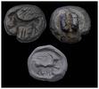 Ancient art Large Western Mesopotamian stamp seal, 4th. mill. BC - 37 mm. -