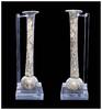Ancient art Attractive tall Roman glass Urgentarium, 1st.-3rd. century AD. -