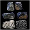 Ancient art Pair of scarce Halaf period stone stamp seals, 6th.-5th. mill. BC -