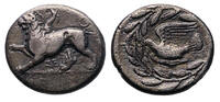 Ancient coins  Greek coins: SIKYONIA, Sikyon. Circa 335-330 BC. AR Drach... 270,00 EUR  Excl. 22,00 EUR Verzending